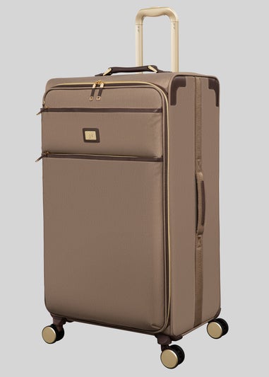 IT Luggage Mocha Trim Soft Suitcase