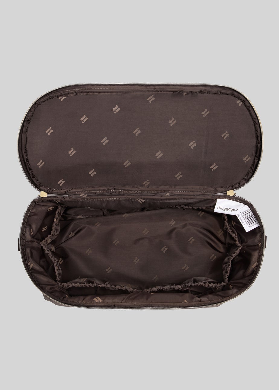 IT Luggage Mocha Trim Soft Suitcase