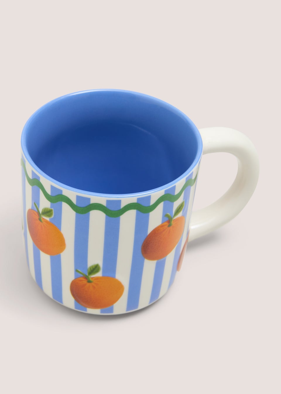 Blue Sorrento Striped Mug