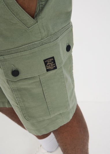 Sage Green Cargo Shorts