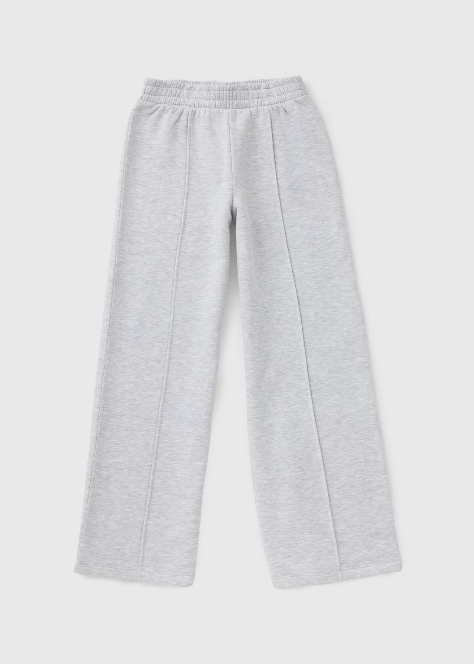Girls Grey Wide Leg Jogging Bottoms (7-15yrs)