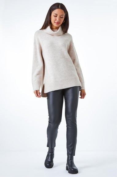 Roman Natural Cosy Feel Turtleneck Jumper
