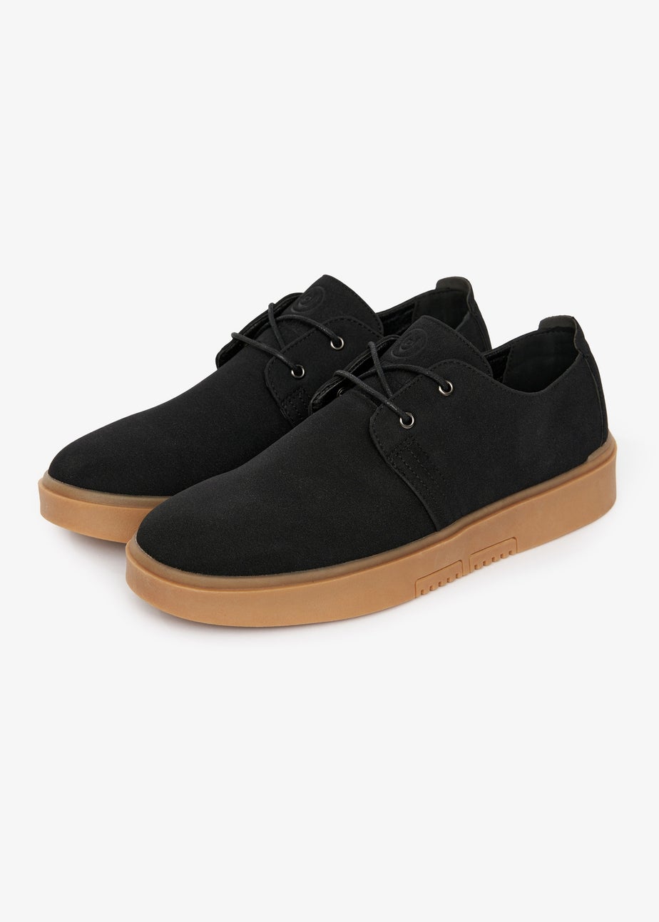 Duck & Cover Black Harehills Shoes