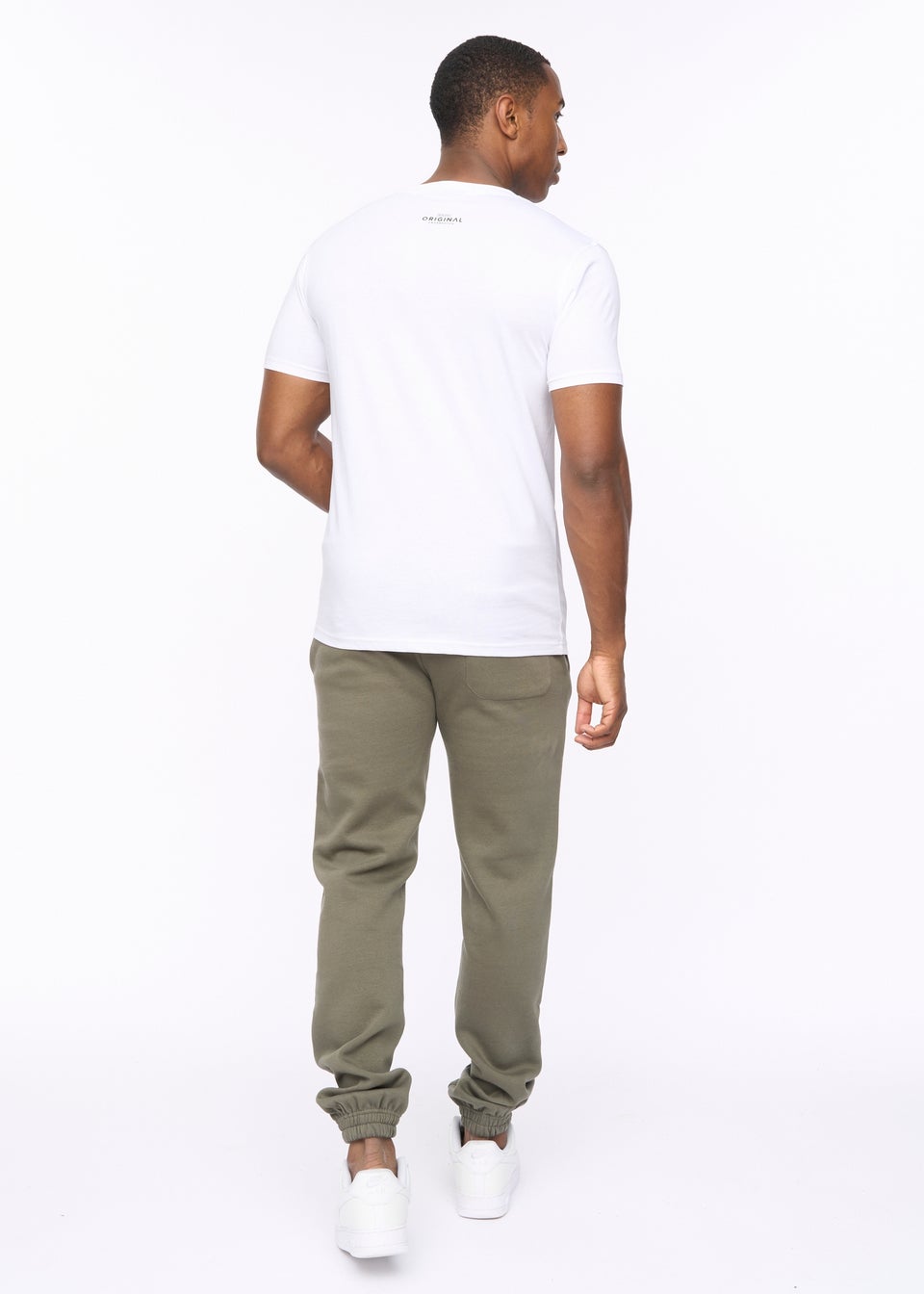 Crosshatch White Mappedout T-Shirt