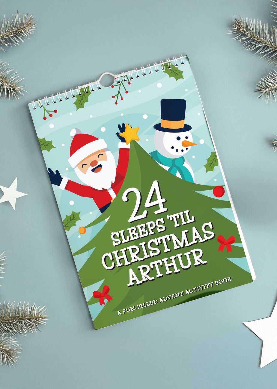 Personalised Memento Company Multi 24 Sleeps Christmas Activity Advent Calendar