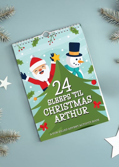Personalised Memento Company Multi 24 Sleeps Christmas Activity Advent Calendar