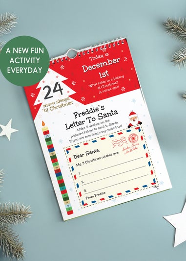 Personalised Memento Company Multi 24 Sleeps Christmas Activity Advent Calendar