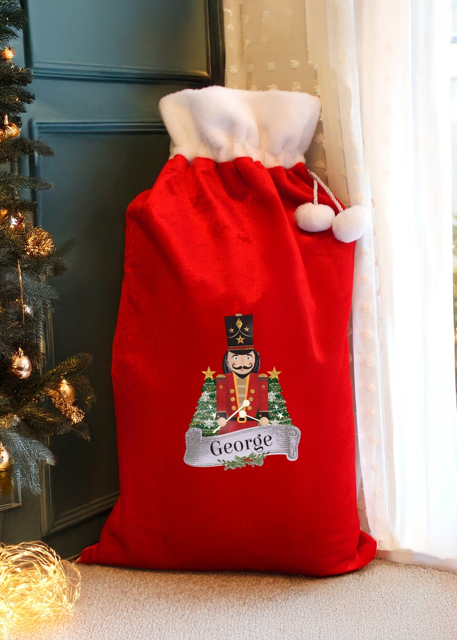 Personalised Memento Company Red Nutcracker Sack
