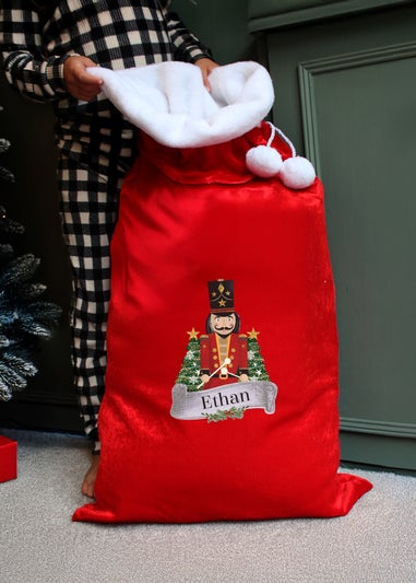 Personalised Memento Company Red Nutcracker Sack