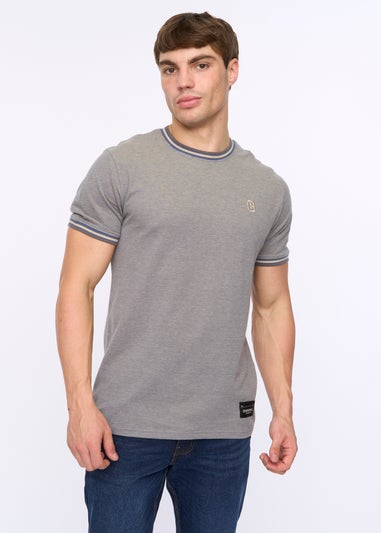 Crosshatch Pastel Blue Keraga T-Shirt