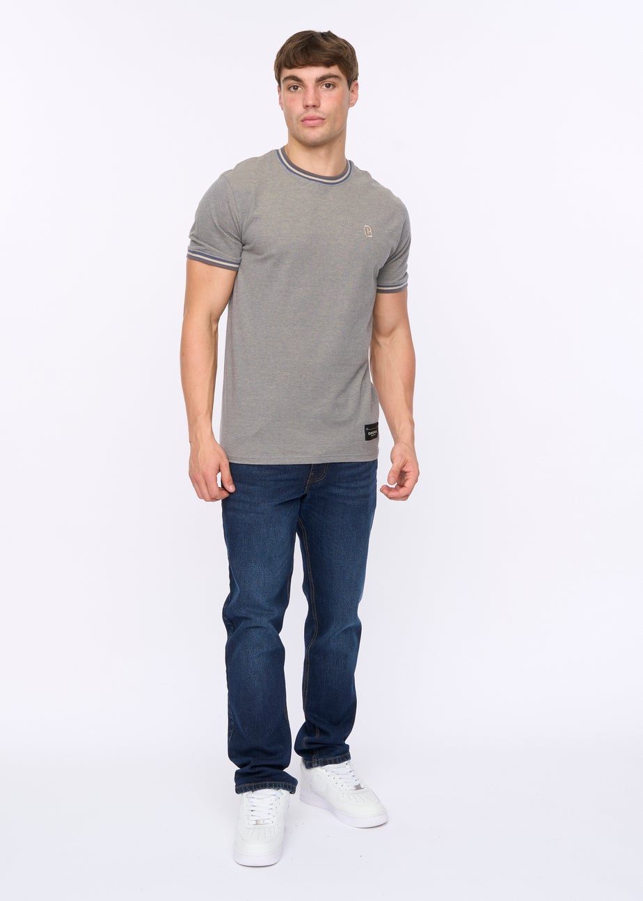 Crosshatch Pastel Blue Keraga T-Shirt