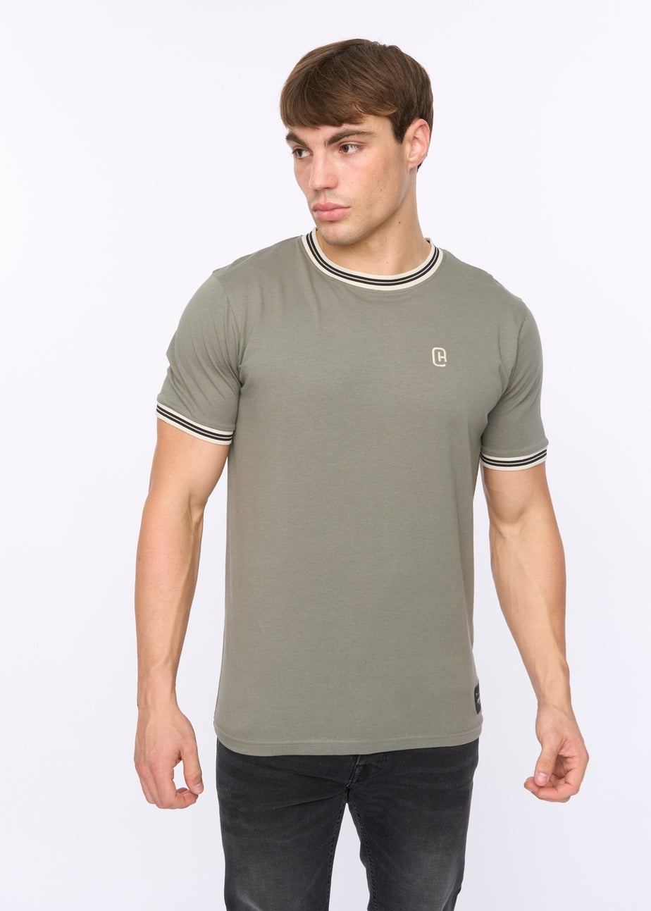 Crosshatch Olive Fillberts T-Shirt