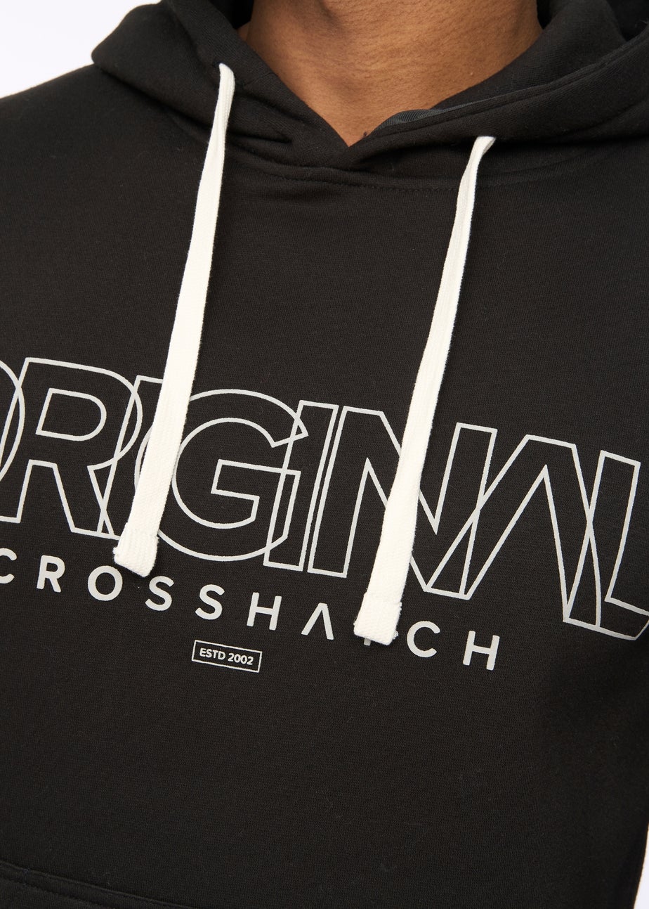 Crosshatch Black Carrimoore Hoodie