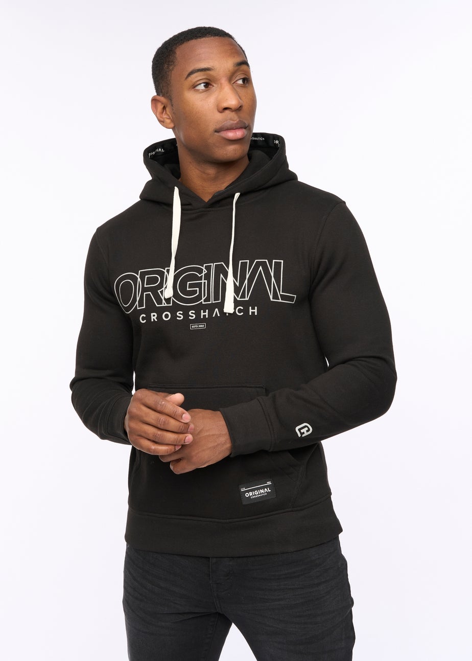 Crosshatch Black Carrimoore Hoodie