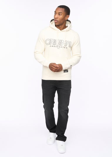 Crosshatch Off White Carrimoore Hoodie