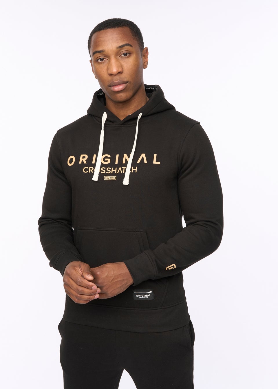 Crosshatch Black Jamals Hoodie