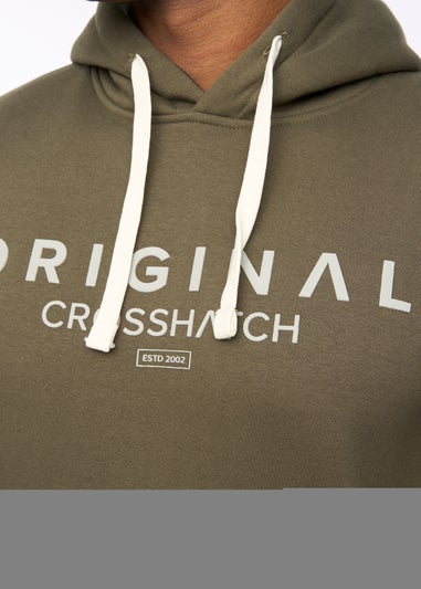 Crosshatch Dark Olive Jamals Hoodie