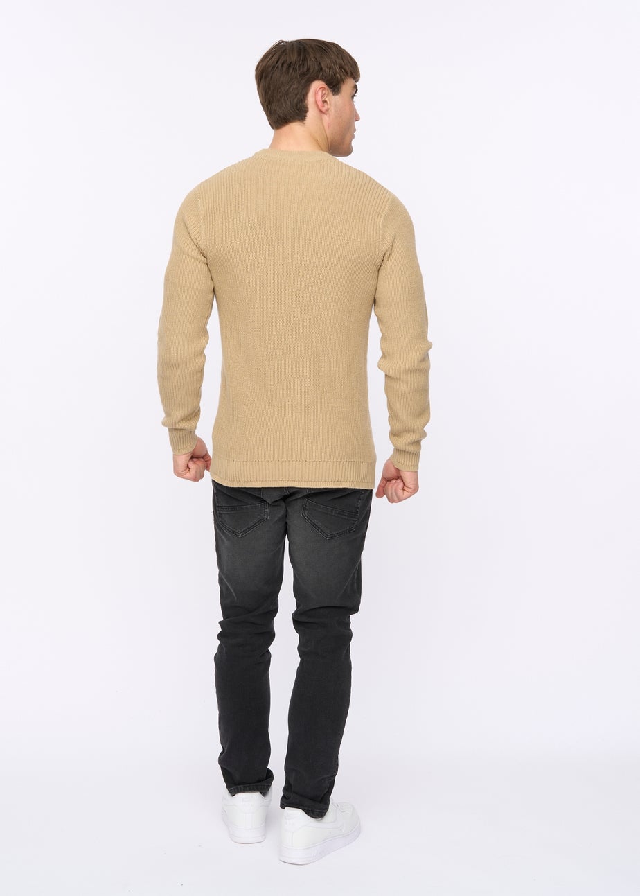 Crosshatch Stone Kabstars Cable Knit