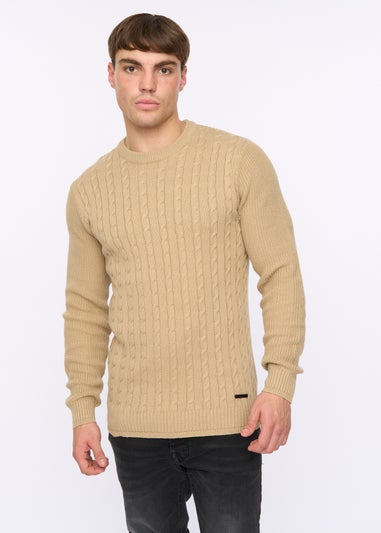 Crosshatch Stone Kabstars Cable Knit