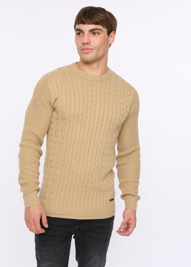 Crosshatch Stone Kabstars Cable Knit