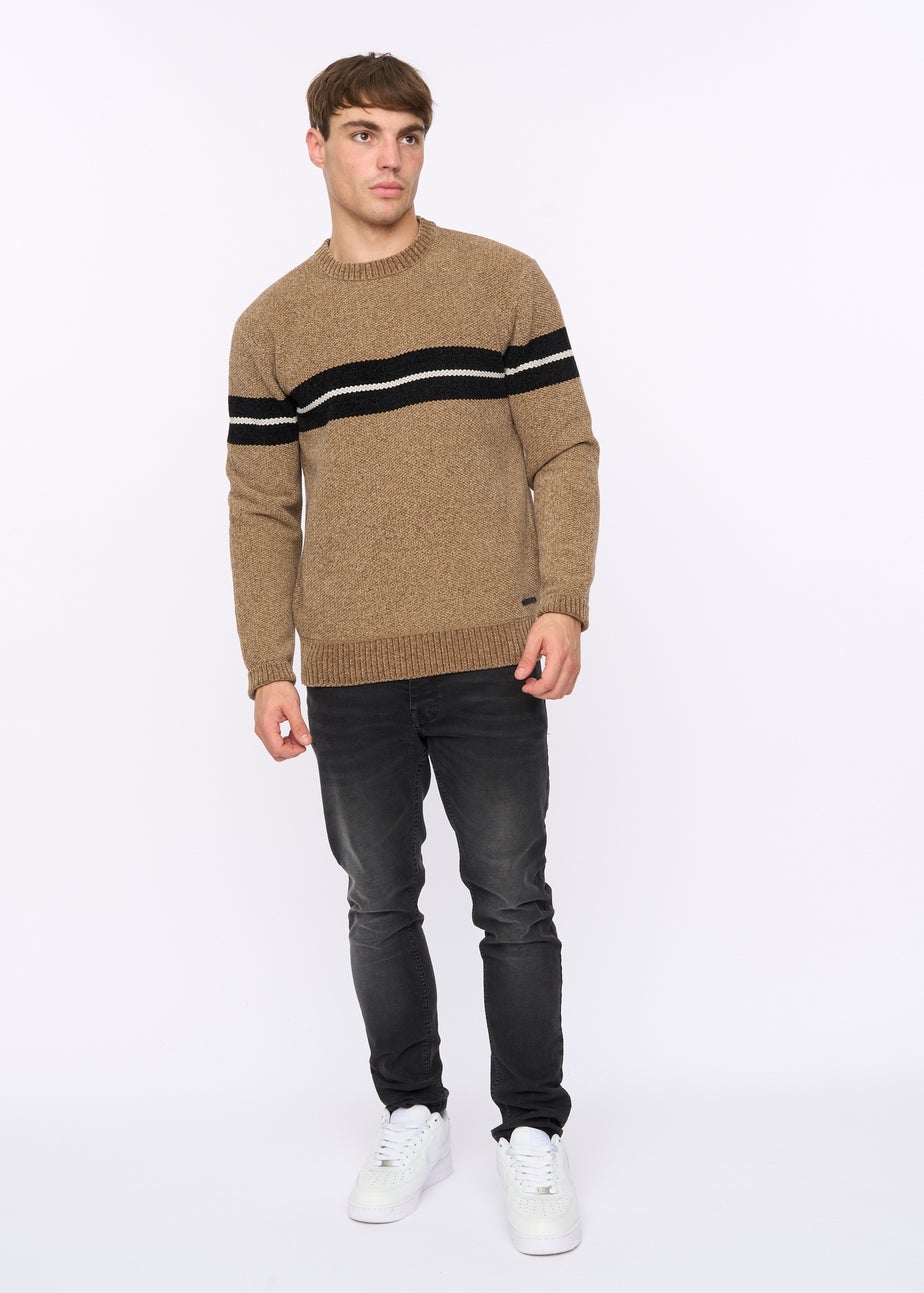 Crosshatch Taupe Roundall Chenille Knit