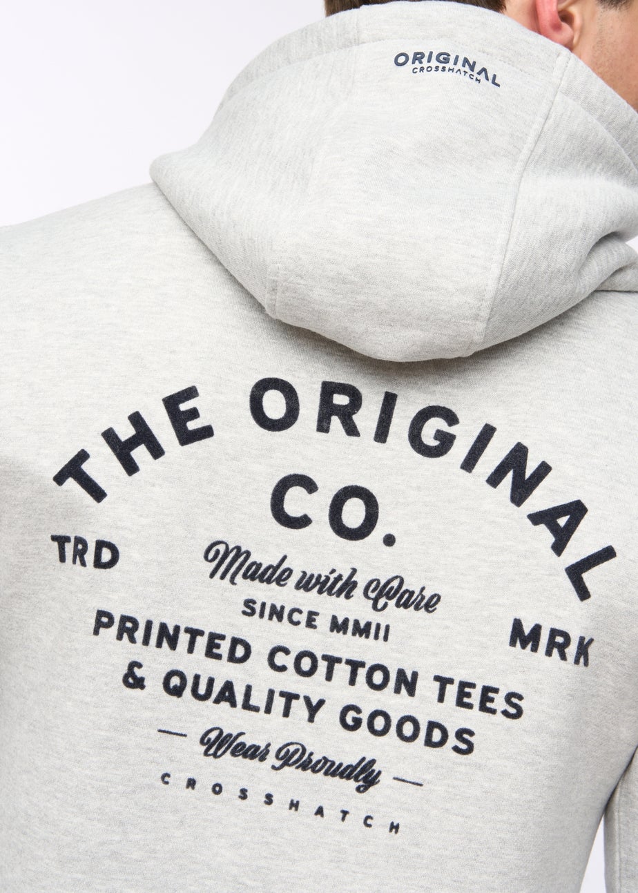 Crosshatch Grey Shoptown Hoodie