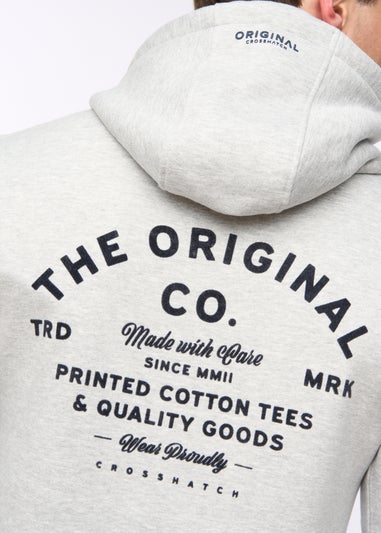 Crosshatch Grey Shoptown Hoodie