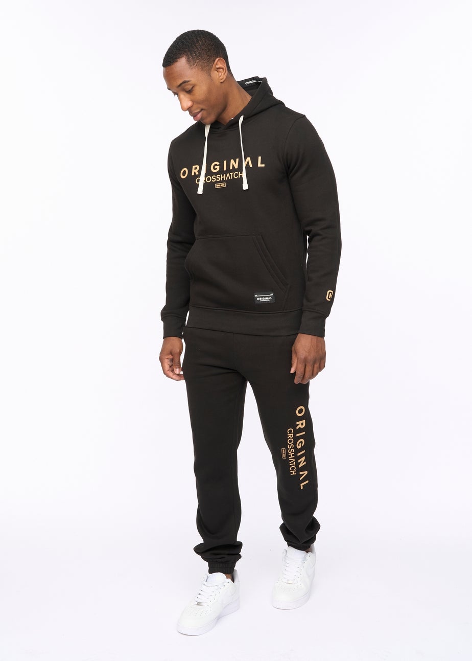 Crosshatch Black Jamals Joggers