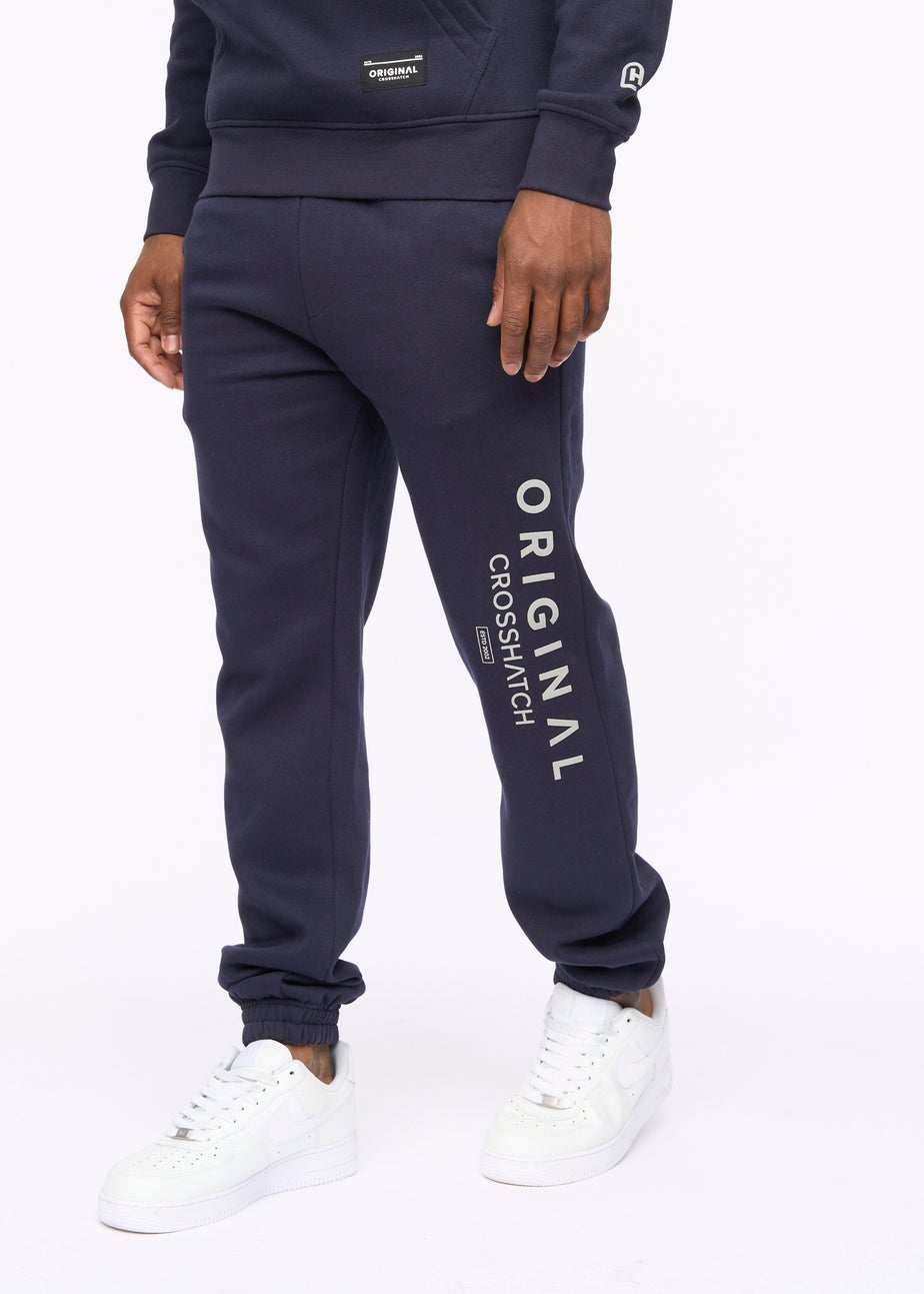 Crosshatch Navy Jamals Joggers