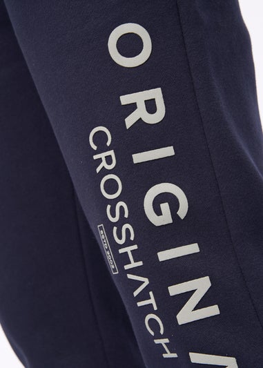 Crosshatch Navy Jamals Joggers