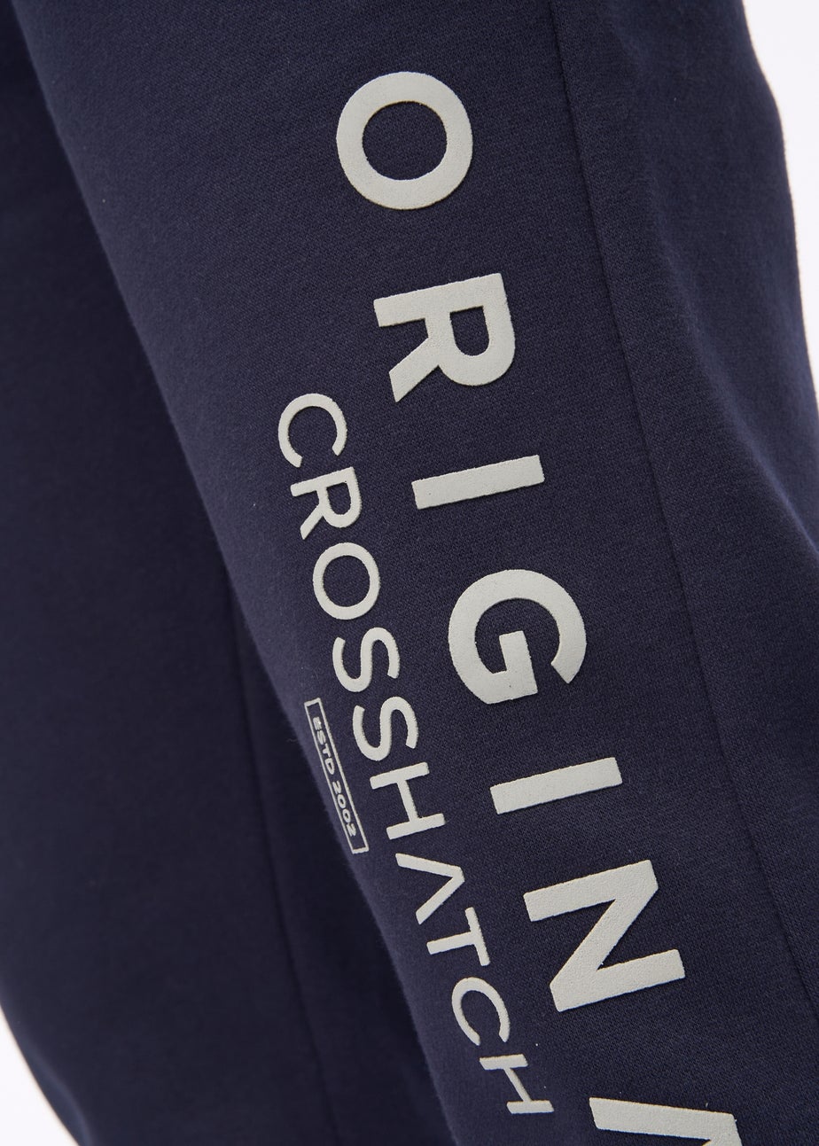 Crosshatch Navy Jamals Joggers