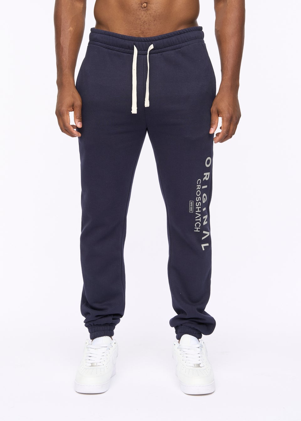 Crosshatch Navy Jamals Joggers