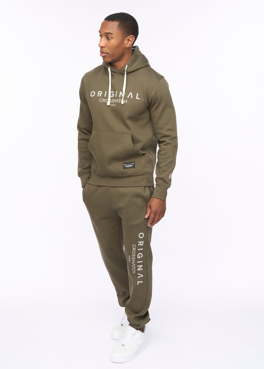 Crosshatch Dark Olive Jamals Joggers