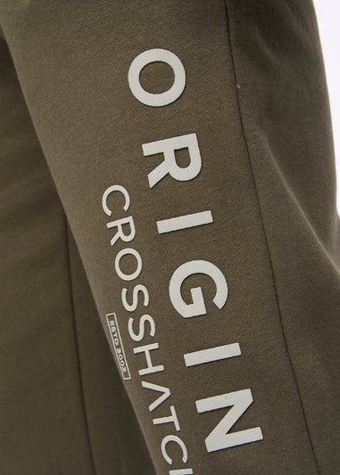 Crosshatch Dark Olive Jamals Joggers