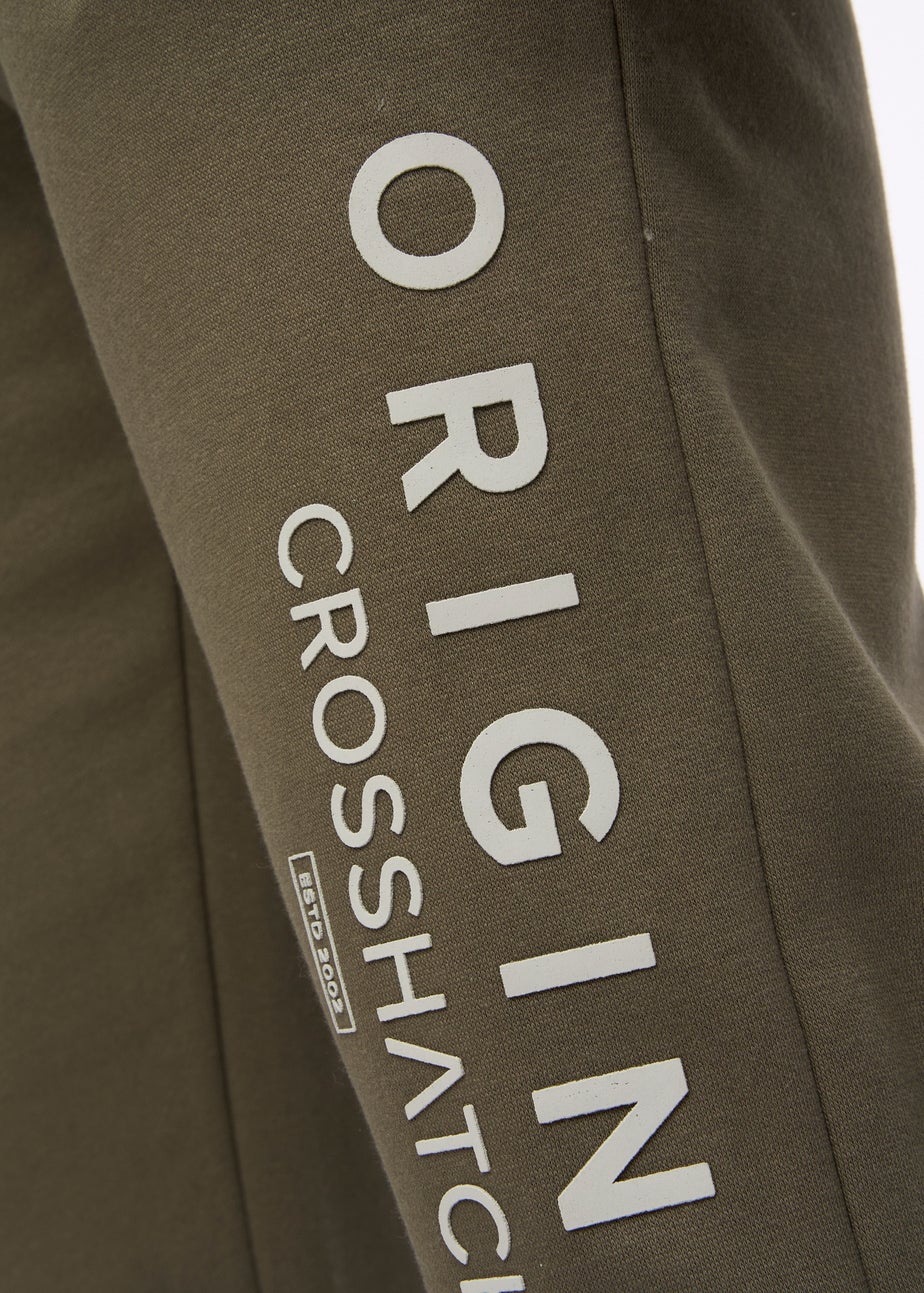Crosshatch Dark Olive Jamals Joggers