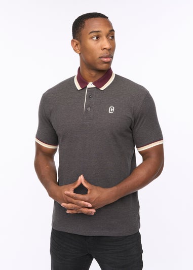 Crosshatch Black Chimlacks Polo