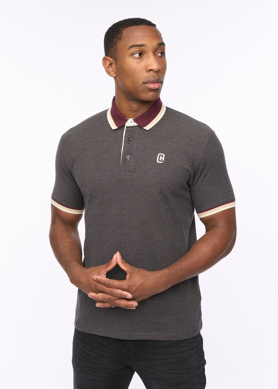 Crosshatch Black Chimlacks Polo