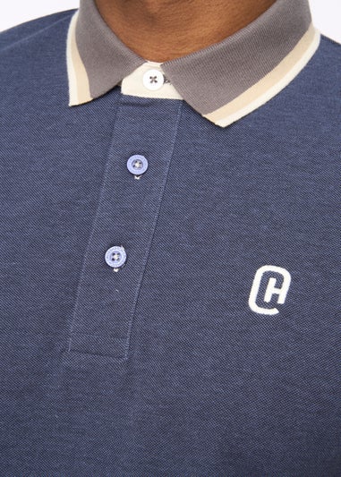 Crosshatch Denim Blue Chimlacks Polo
