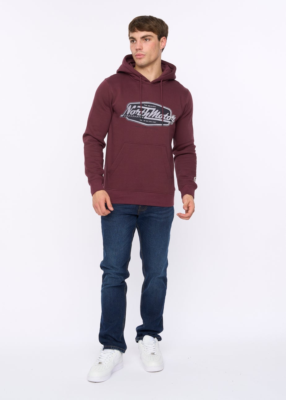 Crosshatch Raisin Hellmere Hoodie