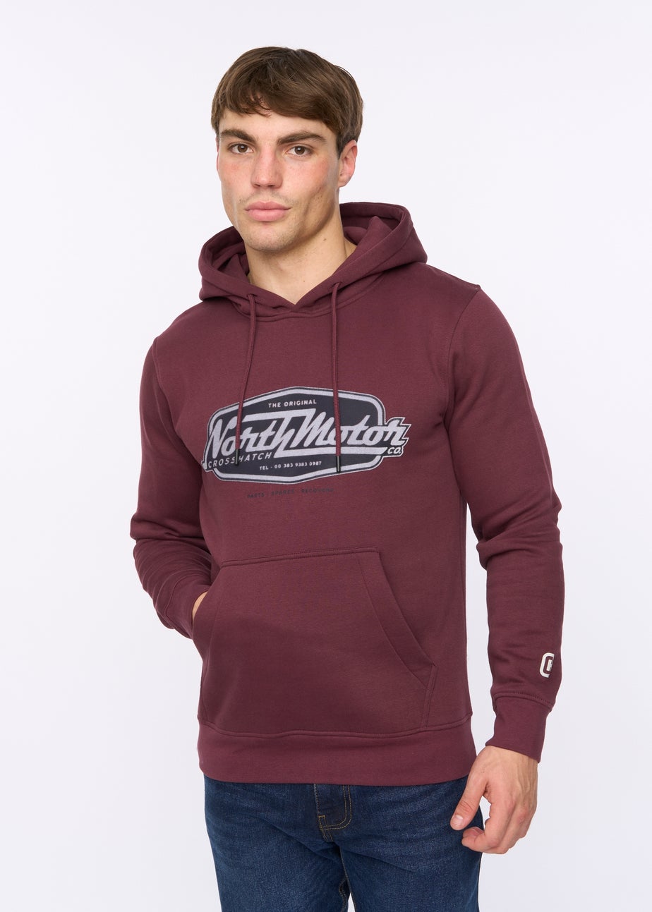 Crosshatch Raisin Hellmere Hoodie