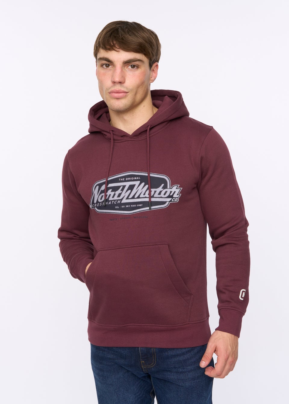 Crosshatch Raisin Hellmere Hoodie