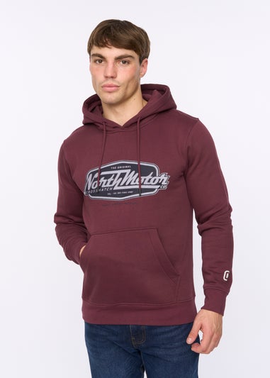 Crosshatch Raisin Hellmere Hoodie