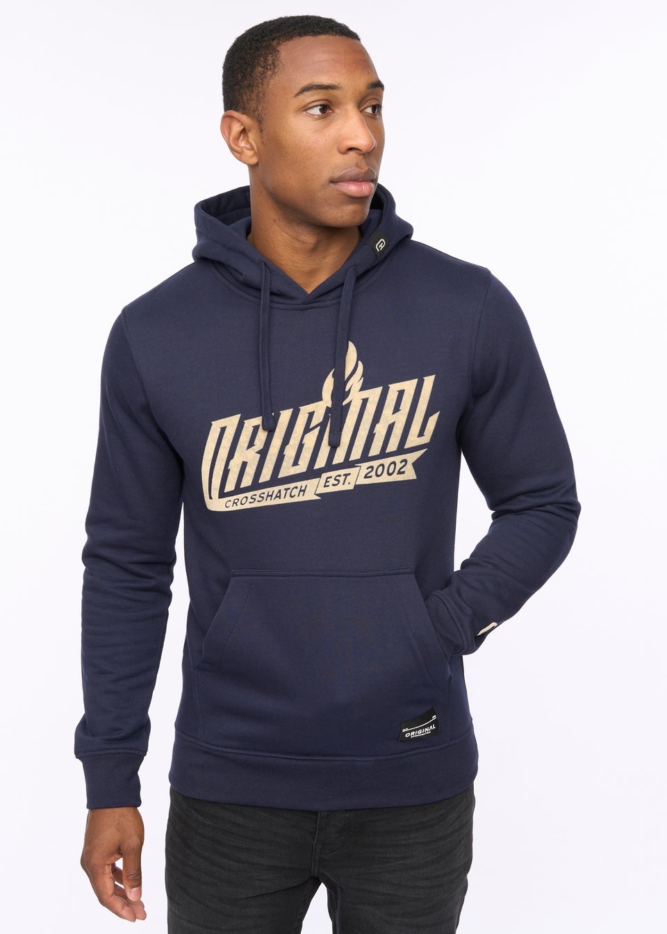 Crosshatch Navy Jampstead Hoodie