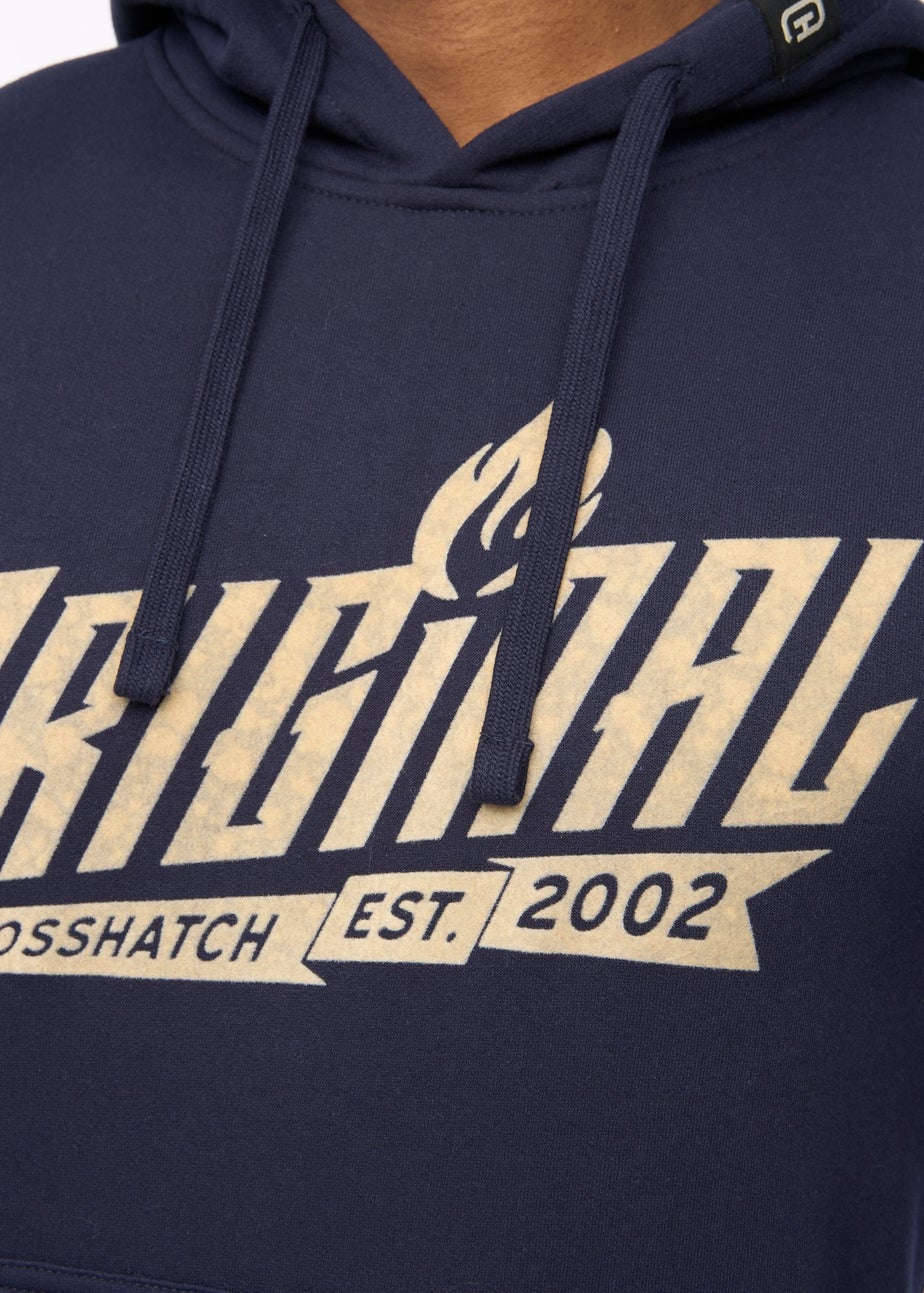 Crosshatch Navy Jampstead Hoodie