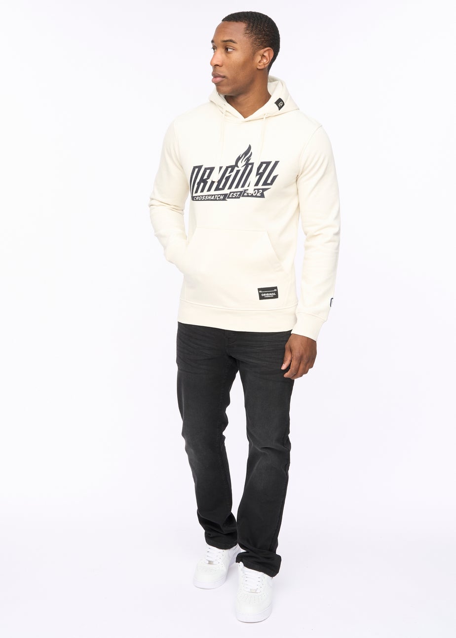 Crosshatch Light Stone Jampstead Hoodie