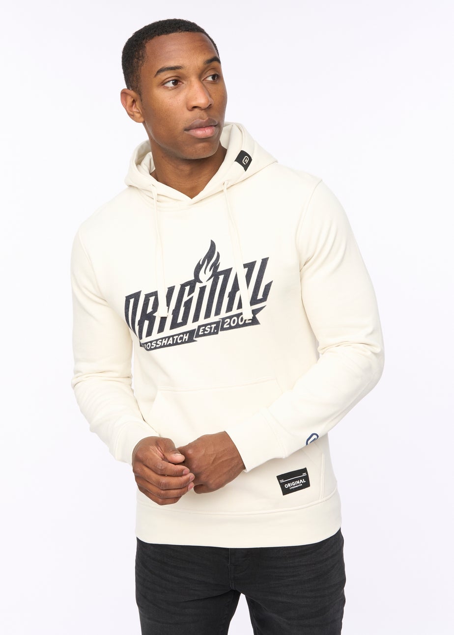 Crosshatch Light Stone Jampstead Hoodie