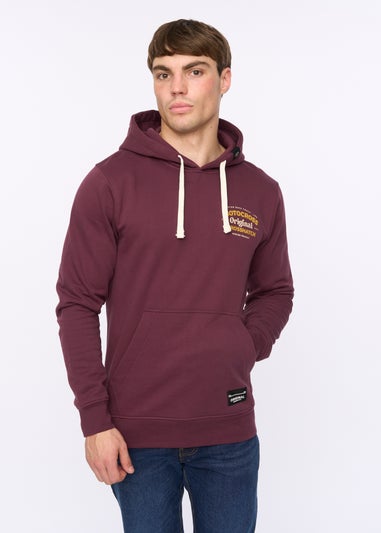 Crosshatch Wine Motocross Hoodie