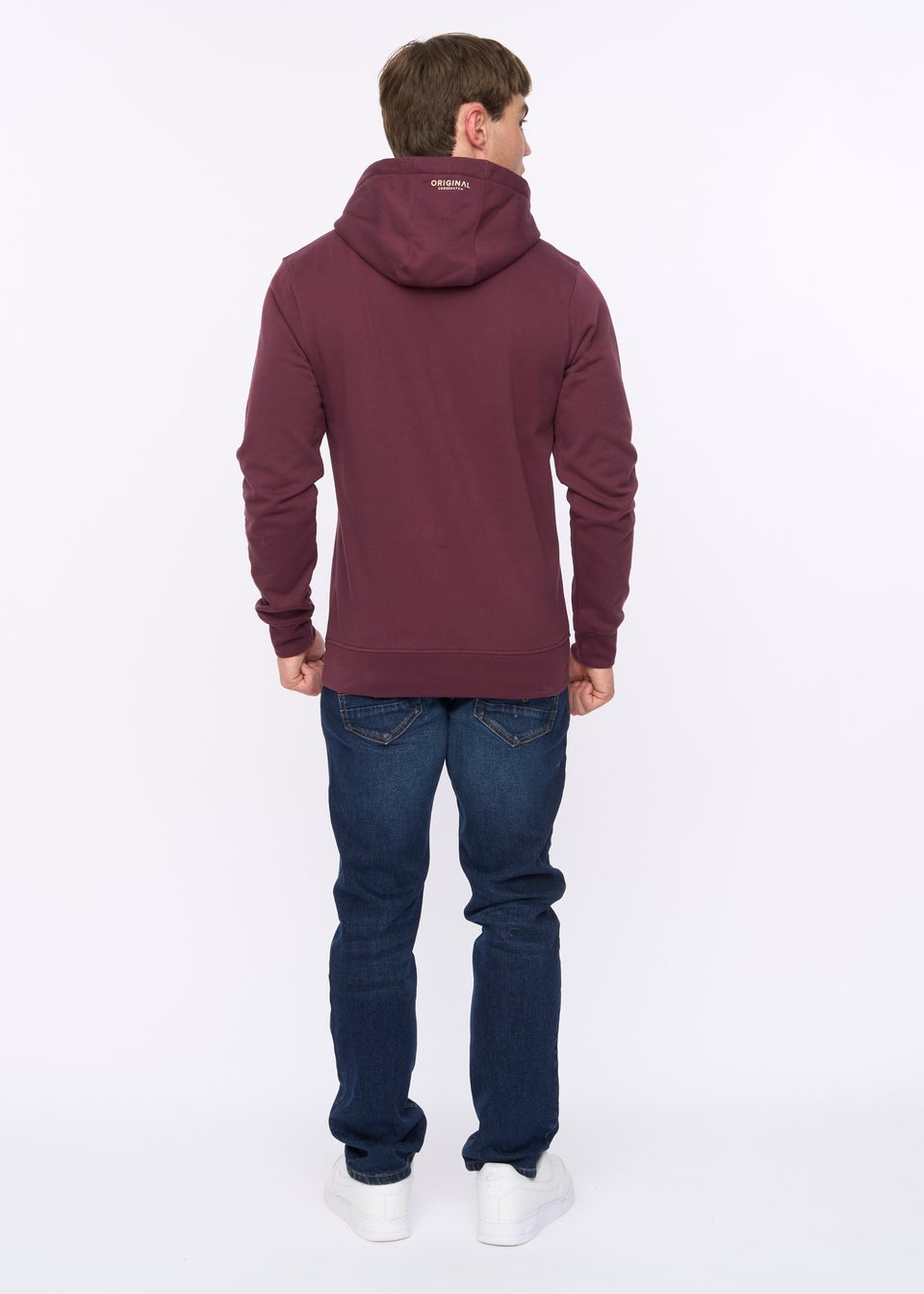 Crosshatch Wine Motocross Hoodie