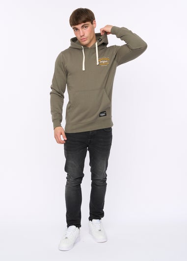 Crosshatch Olive Motocross Hoodie