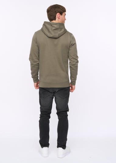 Crosshatch Olive Motocross Hoodie